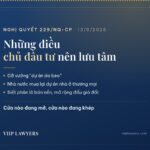 Nghị Quyết 229/NQ-CP Những Điều Chủ Đầu Tư Nên Lưu Tâm