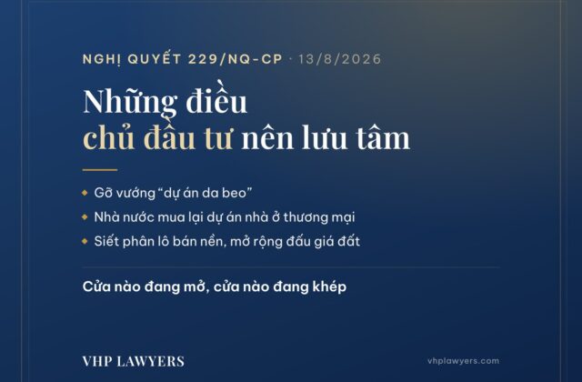 Nghị Quyết 229/NQ-CP Những Điều Chủ Đầu Tư Nên Lưu Tâm